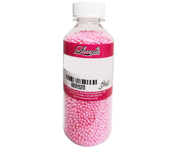 DRAGEES PINK SMALL PEARLS +/- 90g