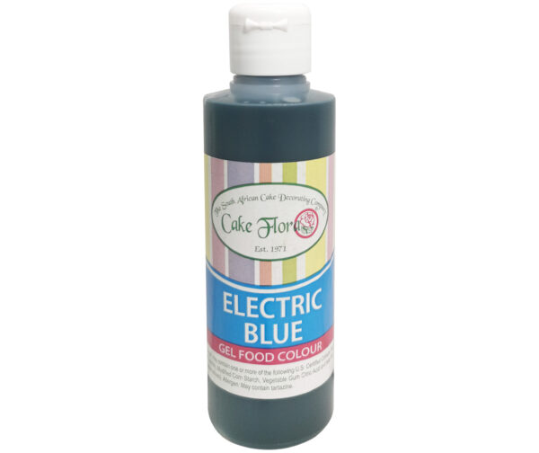 CAKE FLORA ELECTRIC BLUE GEL FOOD COLOUR 150g