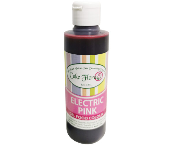 CAKE FLORA ELECTRIC PINK GEL FOOD COLOUR 150g
