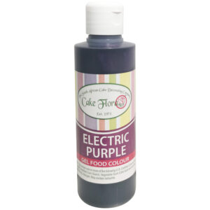 CAKE FLORA ELECTRIC PURPLE GEL FOOD COLOUR 150g