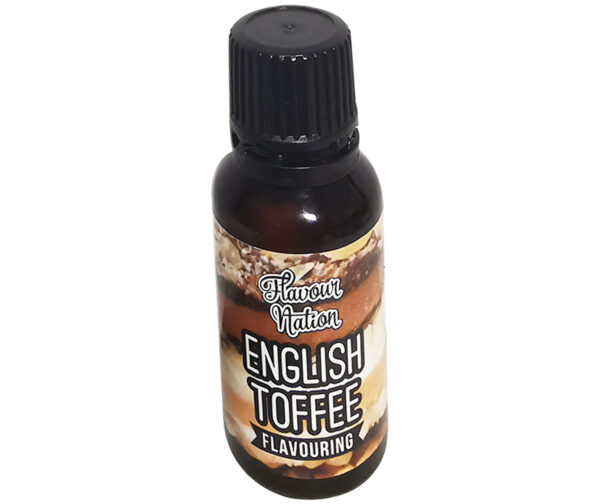 FLAVOUR NATION ENGLISH TOFFEE FLAVOURING 20ML