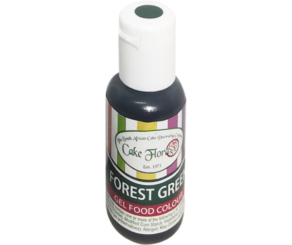 CAKE FLORA FOREST GREEN GEL FOOD COLOUR 21g