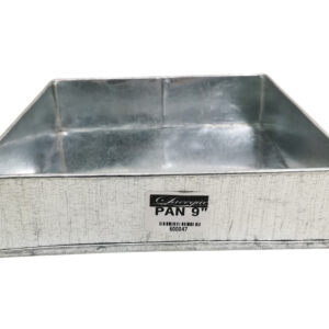GALVANIZED BAKING PAN 9' (SQUARE) (5cm Height)