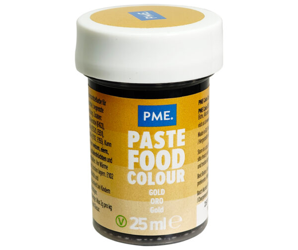 PME GOLD PASTE FOOD COLOUR 25ML