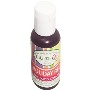 CAKE FLORA HOLIDAY RED GEL FOOD COLOUR 21g