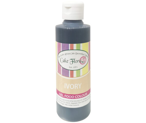 CAKE FLORA IVORY GEL FOOD COLOUR 150g