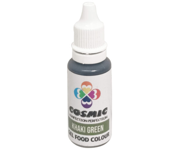COSMIC KHAKI GREEN GEL FOOD COLOUR 25g