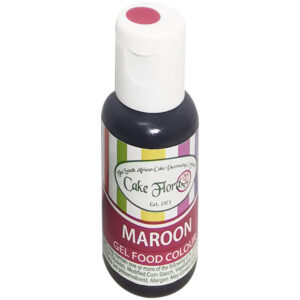 CAKE FLORA MAROON GEL FOOD COLOUR 21g