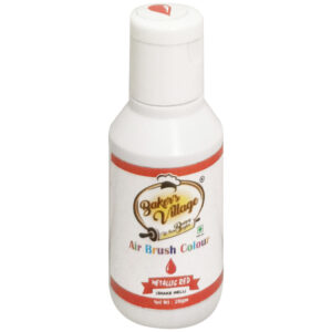 BAKER'S VILLAGE METALLIC RED AIR BRUSH COLOUR 20g