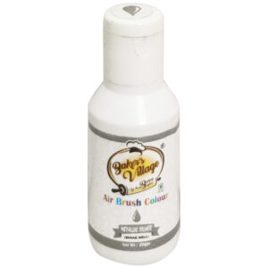 BAKER'S VILLAGE METALLIC SILVER AIR BRUSH COLOUR 20g