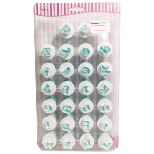 PUSH EASY MINI LOWERCASE ALPHABET CUTTERS