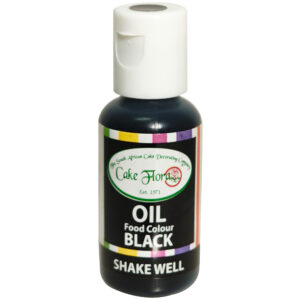 CAKE FLORA BLACK OIL BASED FOOD COLOUR 21g