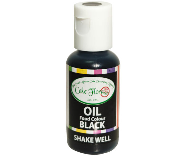CAKE FLORA BLACK OIL BASED FOOD COLOUR 21g