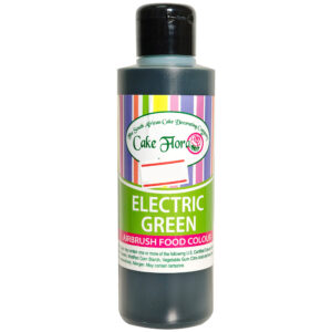 CAKE FLORA ELECTRIC GREEN AIRBRUSHED FOOD COLOUR 150ML