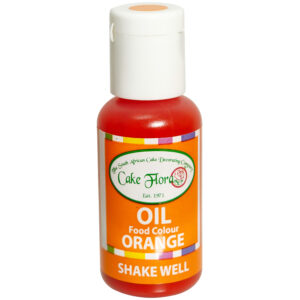 CAKE FLORA ORANGE OIL BASED FOOD COLOUR 21g
