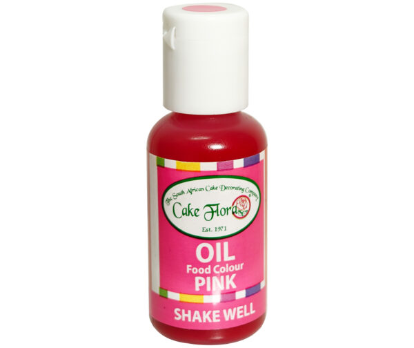 CAKE FLORA PINK OIL BASED FOOD COLOUR 21g