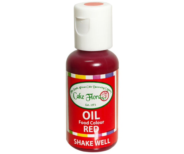 CAKE FLORA RED OIL BASED FOOD COLOUR 21g