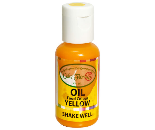 CAKE FLORA YELLOW OIL BASED FOOD COLOUR 21g