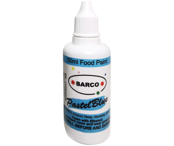 BARCO PASTEL BLUE FOOD PAINT 50ML