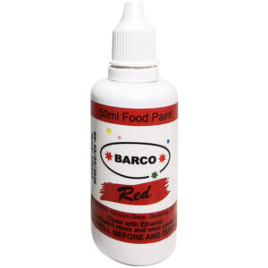 BARCO RED FOOD PAINT 50ML