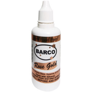 BARCO ROSE GOLD FOOD PAINT 50ML
