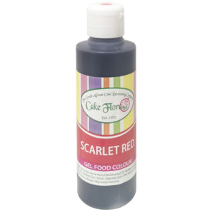 CAKE FLORA SCARLET RED GEL FOOD COLOUR 150g