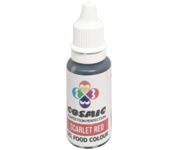COSMIC SCARLET RED GEL FOOD COLOUR 25g