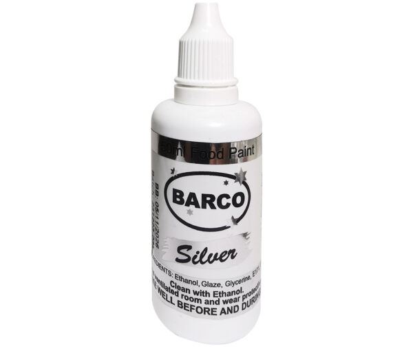 BARCO SILVER FOOD PAINT 50ML