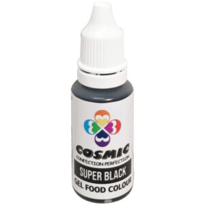 COSMIC SUPER BLACK GEL FOOD COLOUR 25g