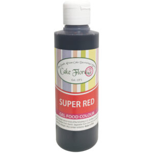 CAKE FLORA SUPER RED GEL FOOD COLOUR 150g