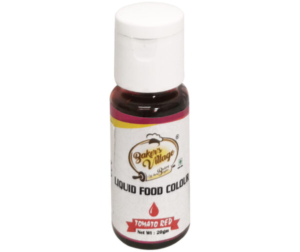 BAKER'S VILLAGE TOMATO RED LIQUID FOOD COLOUR 20g
