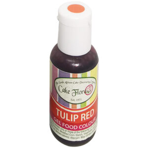 CAKE FLORA TULIP RED GEL FOOD COLOUR 21g