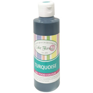 CAKE FLORA TURQUOISE GEL FOOD COLOUR 150g