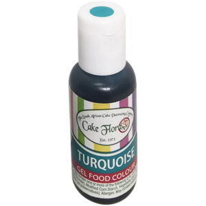 CAKE FLORA TURQUOISE GEL FOOD COLOUR 21g