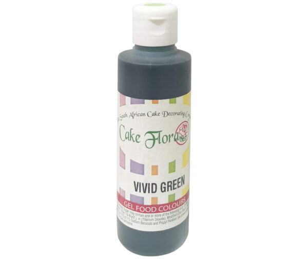 CAKE FLORA VIVID GREEN GEL FOOD COLOUR 150ML