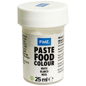 PME WHITE PASTE FOOD COLOUR 25ML
