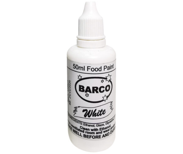 BARCO WHITE FOOD PAINT 50ML