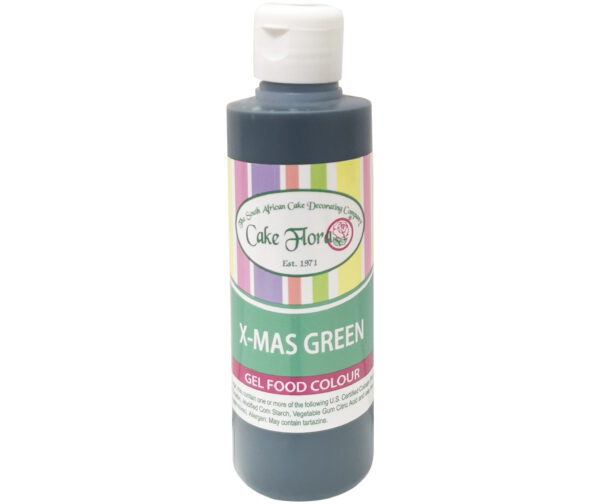 CAKE FLORA X-MAS GREEN GEL FOOD COLOUR 150ML