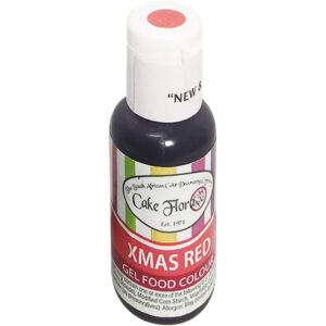 CAKE FLORA XMAS RED GEL FOOD COLOUR 21g