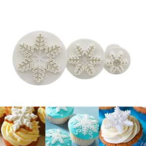 SNOWFLAKE PLUNGER SET OF 3