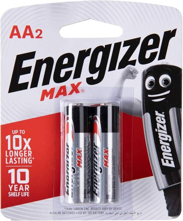 ENERGIZER AA BATTERY TWIN PACK