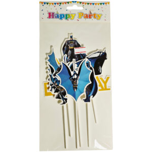 CAKE TOPPER BATMAN CARDBOARD SET