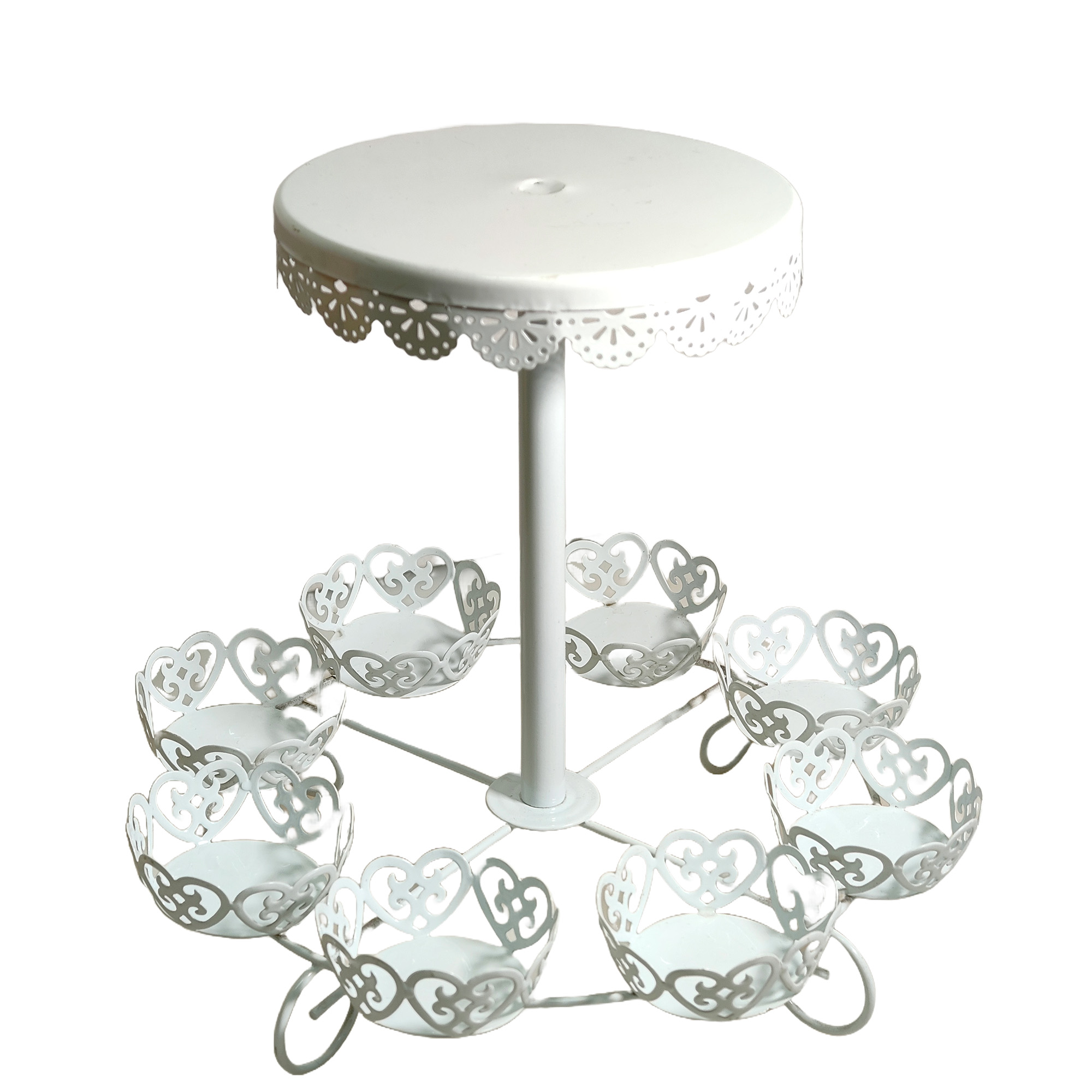 DESSERT STAND (WHITE)