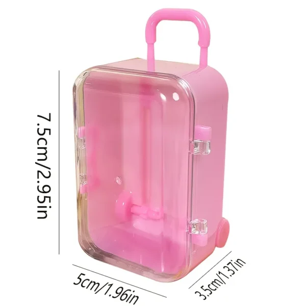 miniature travel trolley (black) - Image 2