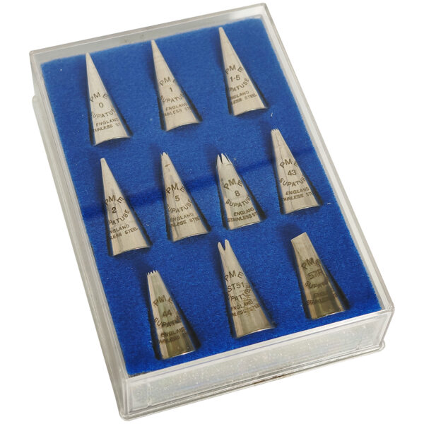 PME 10-PIECE NOZZLE SET (STAINLESS STEEL) - Image 2