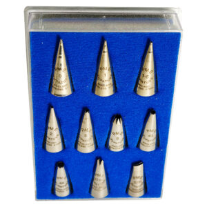PME 10-PIECE NOZZLE SET (STAINLESS STEEL)