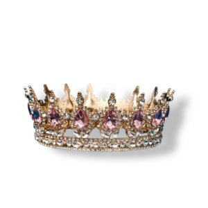 Rhinestone Tiara (Pink)