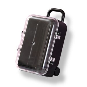 miniature travel trolley (black)