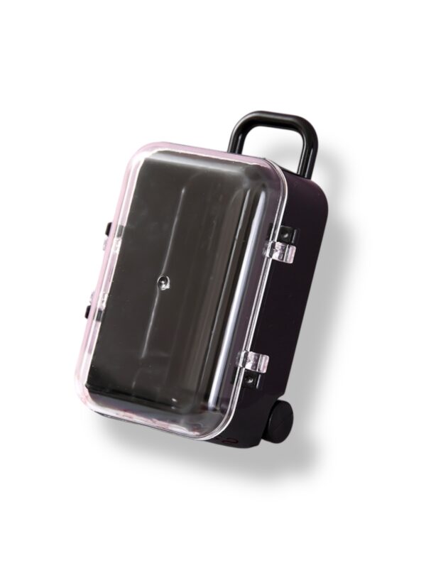miniature travel trolley (black)