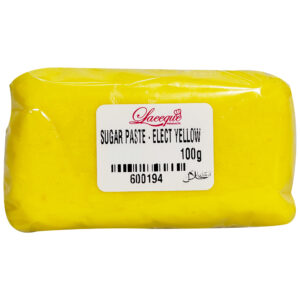 SUGAR PASTE ELECTRIC YELLOW 100g